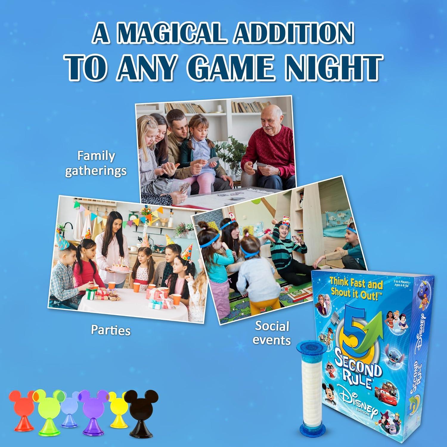 image5 Second Rule Relay  Family Party Game  Electronic Relay Baton  Shout It Out ampamp Pass It Fast  for 2 or More Players for Kids Ages 8 and UpDisney
