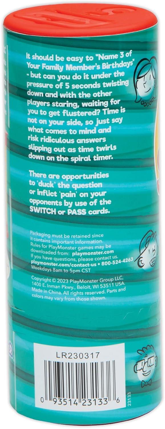 image5 Second Rule Relay  Family Party Game  Electronic Relay Baton  Shout It Out ampamp Pass It Fast  for 2 or More Players for Kids Ages 8 and UpMini Family