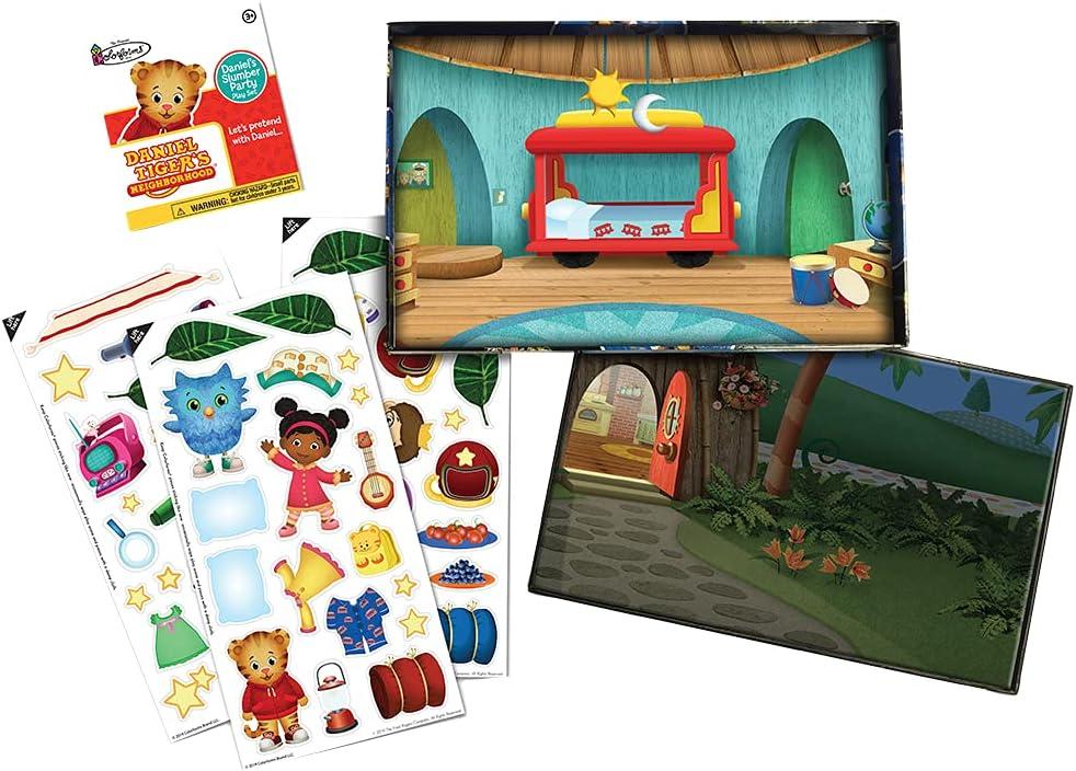 imageColorforms Bluey Set  Repositionable Pieces Stick Like Magic  Scenes and Pieces from The Show Bluey for Storytelling Imaginative Play  Ages 3Daniel Tiger