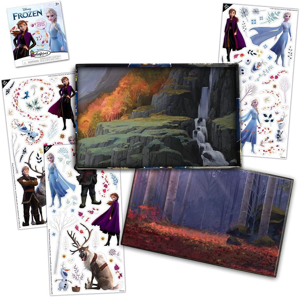 imageColorforms Bluey Set  Repositionable Pieces Stick Like Magic  Scenes and Pieces from The Show Bluey for Storytelling Imaginative Play  Ages 3Frozen