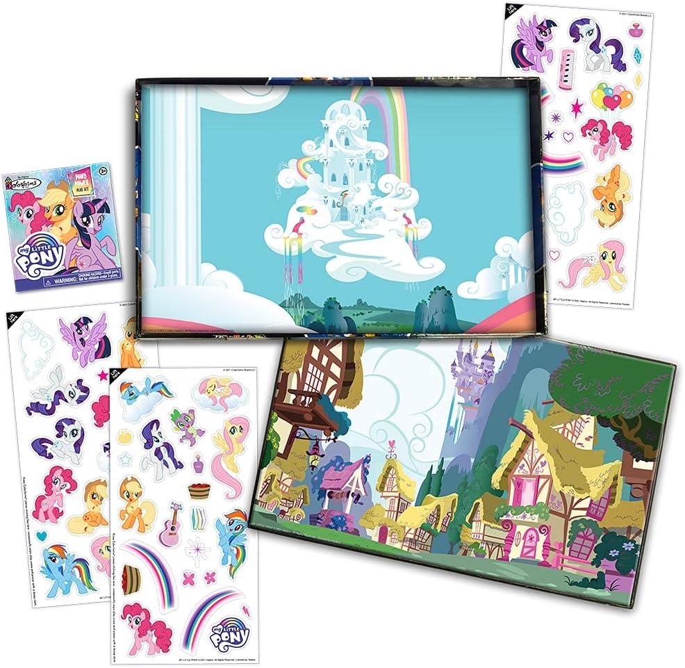 imageColorforms Bluey Set  Repositionable Pieces Stick Like Magic  Scenes and Pieces from The Show Bluey for Storytelling Imaginative Play  Ages 3My Little Pony