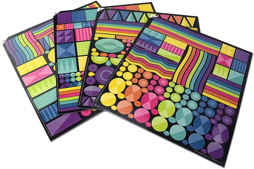 imageColorforms Stickers for Kids 70th Anniversary Box Set  Stickers for Adults Arts and Crafts Scrapbook Stickers Kids Crafts 500 Kids Stickers Stickers for Boys and Girls Ages 3