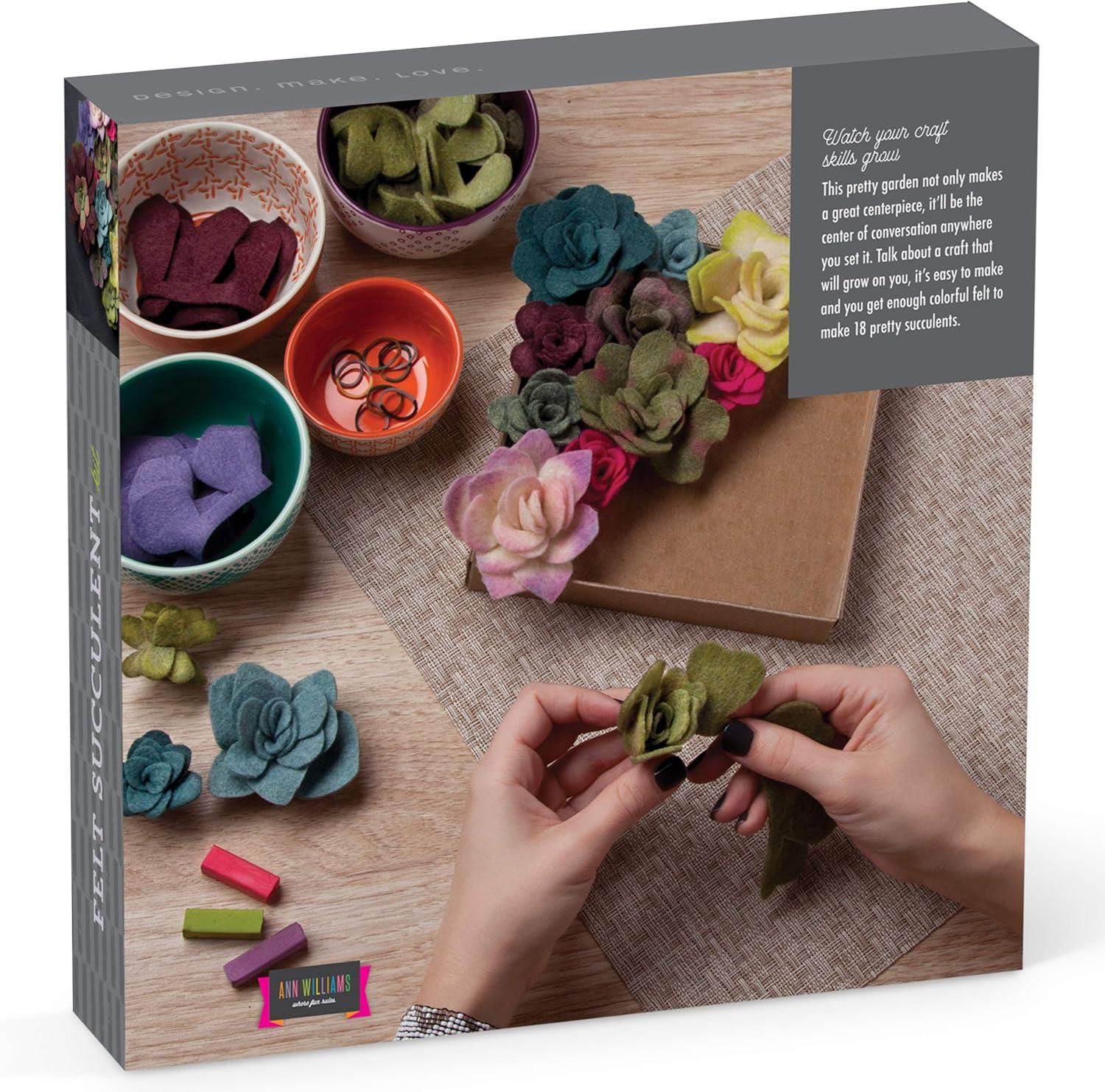 imageCraft Crush  Mini Plants Terrariums Easy Fun Arts and Craft Kit  Make 3 Charming Faux Terrariums  For Ages 13 and UpSmall