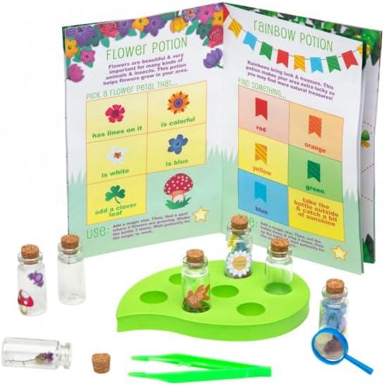 imageCraftTastic Scavenger Hunt Potions  Nature DIY Craft Kit  Create Magical Nature Potions  Makes 7 Potions  Comes with Recipe Book  Ages 4 with Adult Help