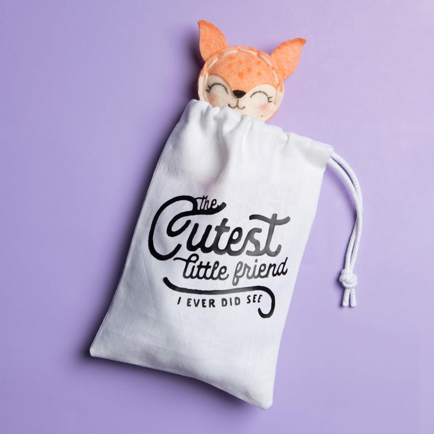 imageCrafttastic  Make a Fox Friend Craft Kit  Learn to Make 1 EasytoSew Stuffie with Clothes ampamp AccessoriesMake a Fox Friend Craft Kit