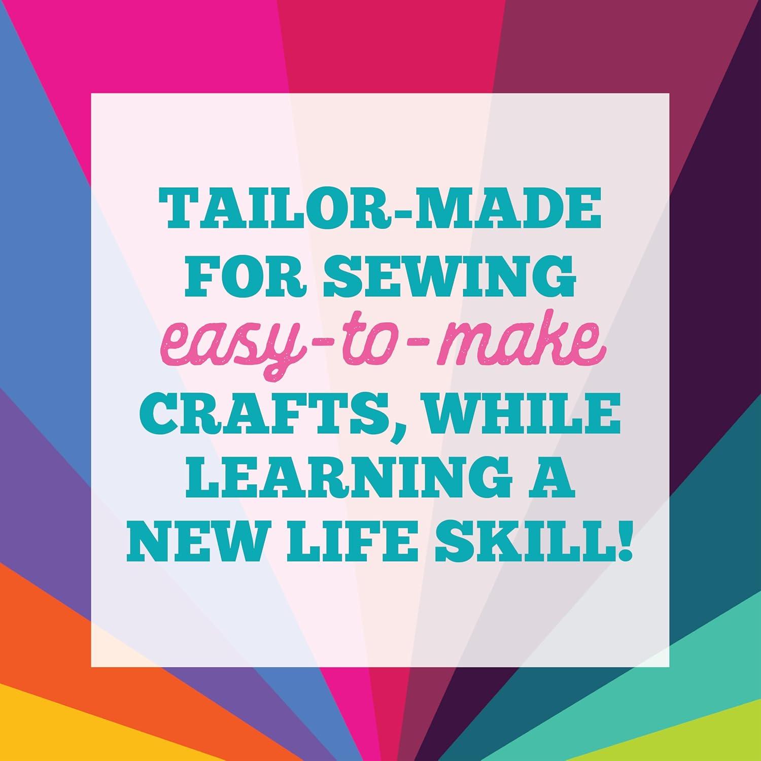 imageCrafttastic Lets Learn to Sew  Mini Sewing Kit Arts and Crafts Art Supplies Embroidery Kit for Beginners Includes Sewing Supplies EasytoFollow Instructions Arts ampamp Crafts Ages 7Lets Learn to Sew Craft Kit