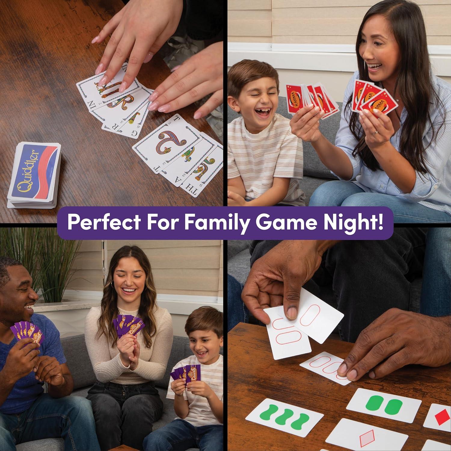 imageFive Crowns Giant Card Games  Jumbo Playing Cards Card Game for Kids and Adults Family Game Night 5 Suited Rummy Style Card Game Ages 84 Pack Bundle