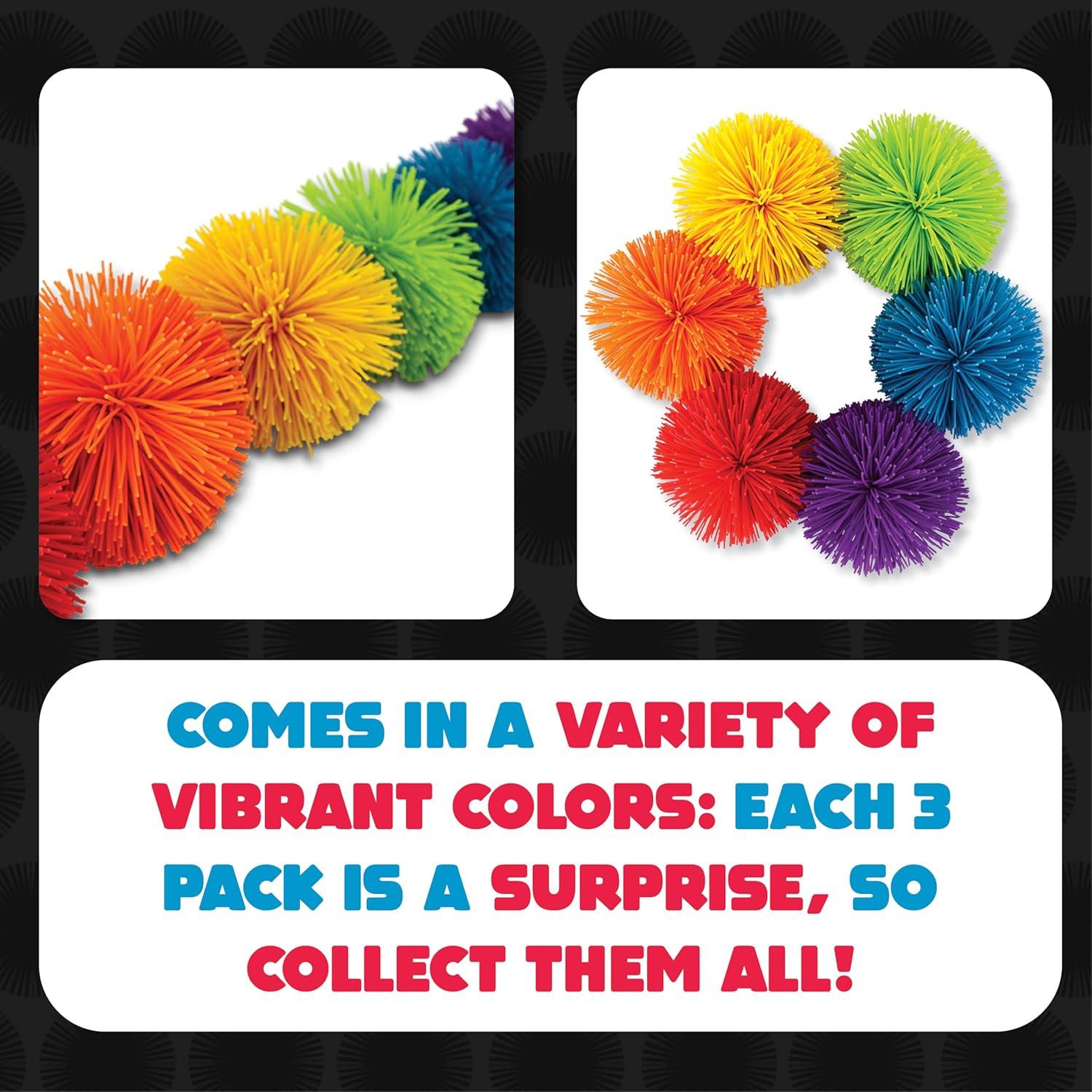 imageKoosh Balls 3 inch 3 Pack Assorted Colors  Kids Beach ampamp Outdoor Fun Ages 33 Inch 3 Pack