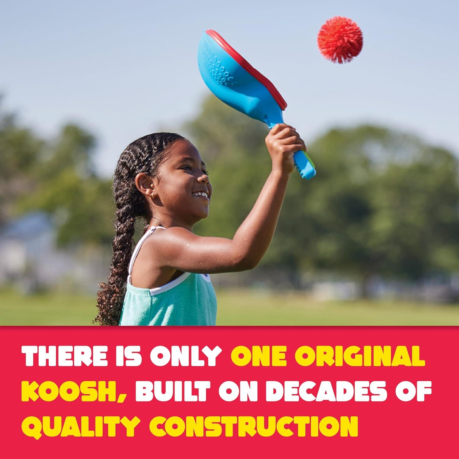 imageKoosh Flix Stix  Kids Outdoor Toys Beach Toys Plays Like Lacrosse Kids Games Outdoor Games for Adults and Family Ball Included Outdoor Play Toys ScreenFree Ages 6BlueRed
