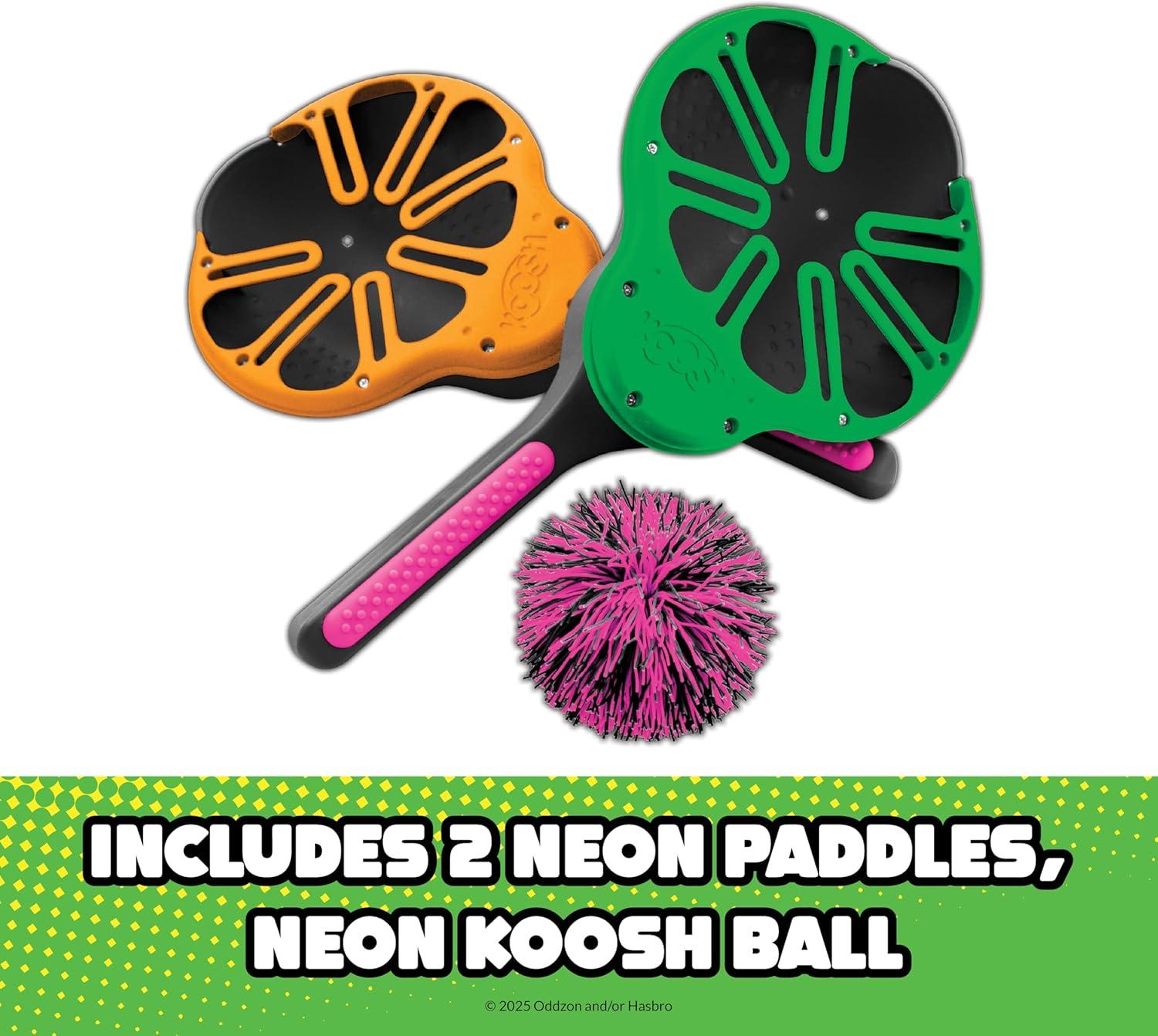 imageKoosh Flix Stix  Kids Outdoor Toys Beach Toys Plays Like Lacrosse Kids Games Outdoor Games for Adults and Family Ball Included Outdoor Play Toys ScreenFree Ages 6Neon