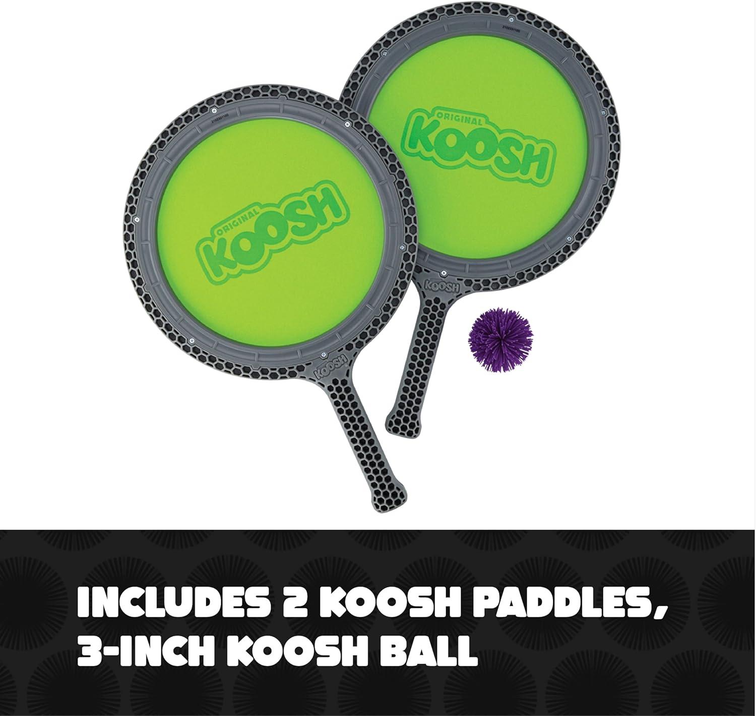 imageKoosh Paddle Playset  Kids Outdoor Toys Beach Toys Kids Games Outdoor Games for Adults and Family Outdoor Games for Kids Kids Toys Fidget Toys for Kids Ages 4Green