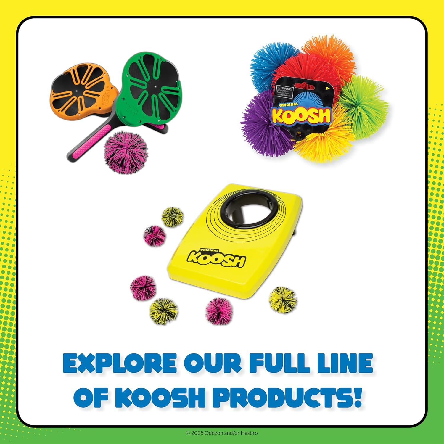 imageKoosh Paddle Playset  Kids Outdoor Toys Beach Toys Kids Games Outdoor Games for Adults and Family Outdoor Games for Kids Kids Toys Fidget Toys for Kids Ages 4Neon