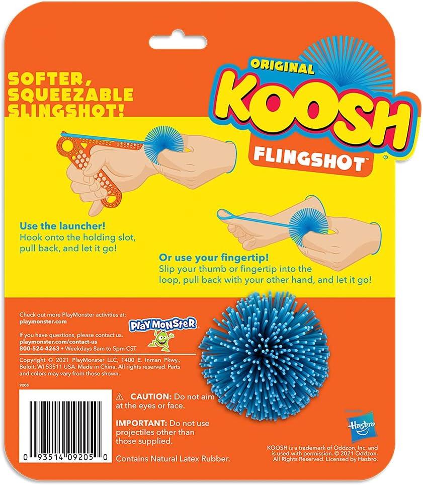 imageKoosh Slingshot  Kids Games Outdoor Games for Adults and Family Beach Toys Fidget Toys for Kids 3 Mini Balls Included Easy Storage Handle Just Load Pull and Launch ScreenFree Ages 6Classic