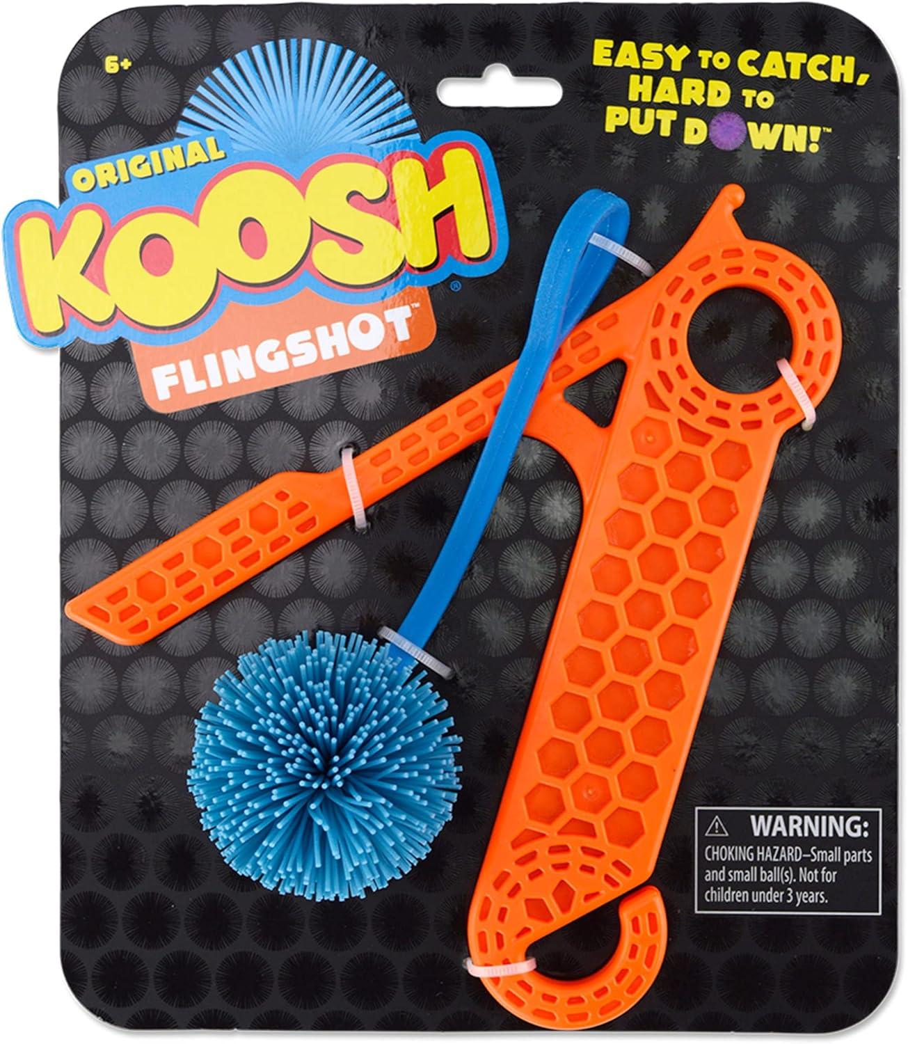 imageKoosh Slingshot  Kids Games Outdoor Games for Adults and Family Beach Toys Fidget Toys for Kids 3 Mini Balls Included Easy Storage Handle Just Load Pull and Launch ScreenFree Ages 6Classic