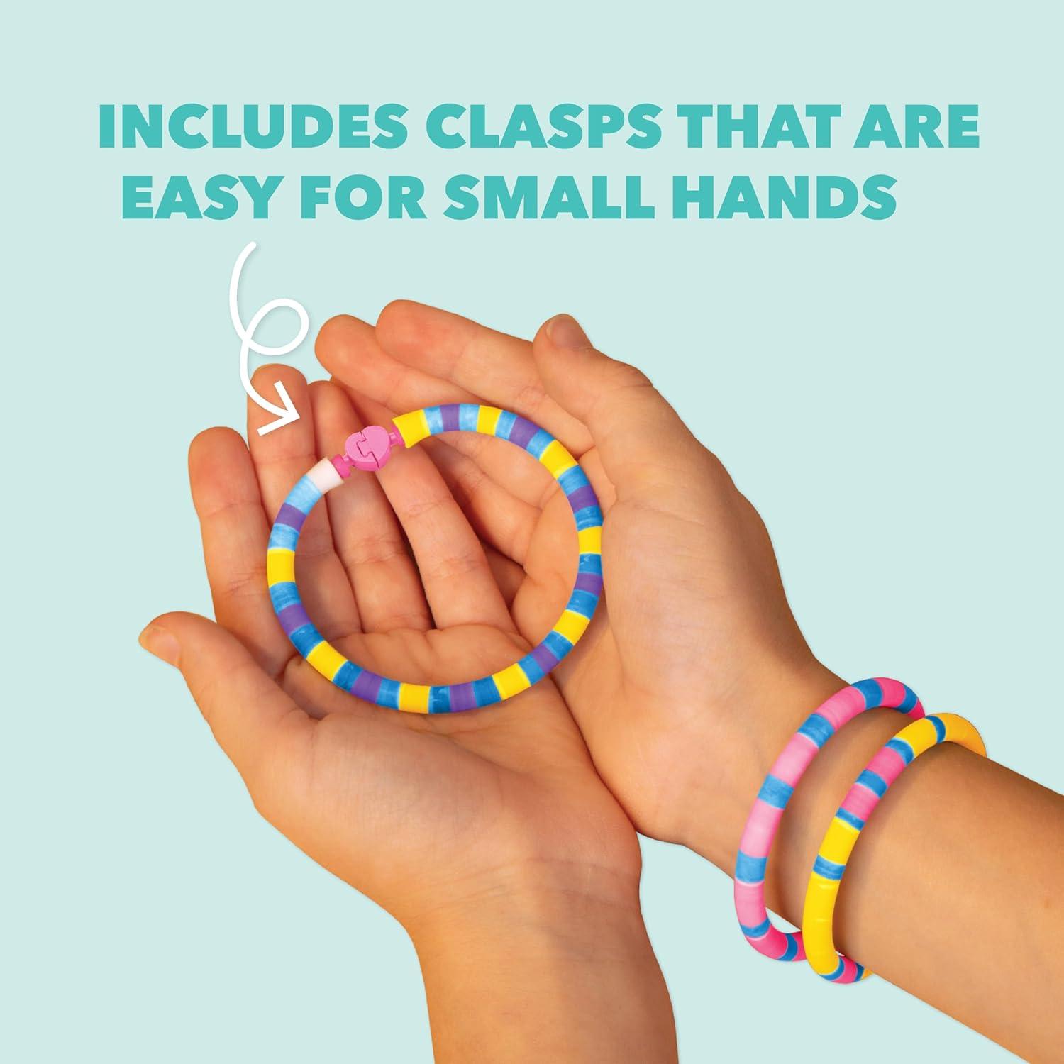 imageLoopdedoo Colorspin Electric Friendship Bracelet Maker Kit  Make Bracelets in Minutes for Birthdays and Friendship Gifts  Make 15 Bracelets Design Markers Included Ages 6Colorspin