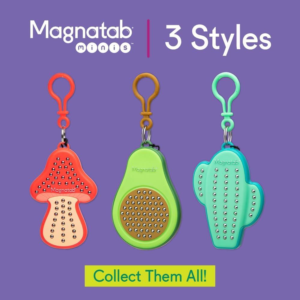 imageMagnatab Minis  Sensory Toys Magnetic Drawing Tool Toddler Writing Practice Sensory Play Fidget Toys Stylus Included TravelFriendly Ages 3  CactusCactus