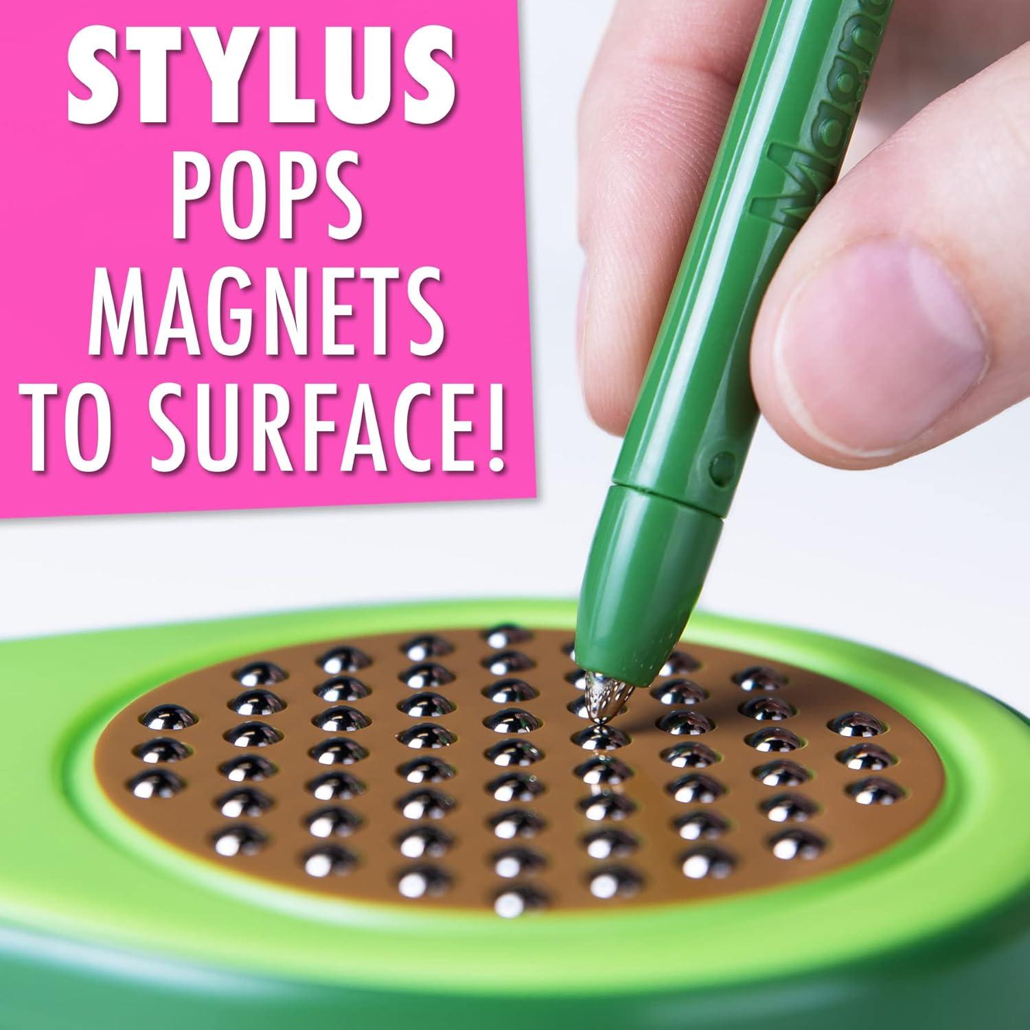 imageMagnatab Minis  Sensory Toys Magnetic Drawing Tool Toddler Writing Practice Sensory Play Fidget Toys Stylus Included TravelFriendly Ages 3  CactusLightning Bolt