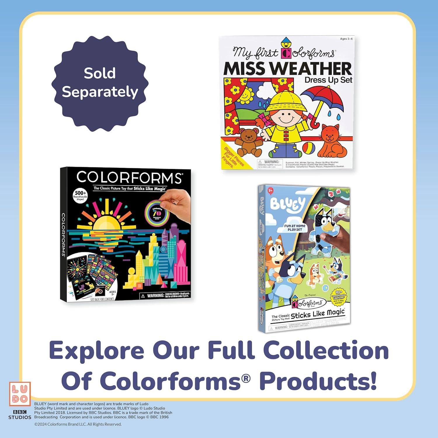 imageMy First Colorforms Miss Weather SetBluey
