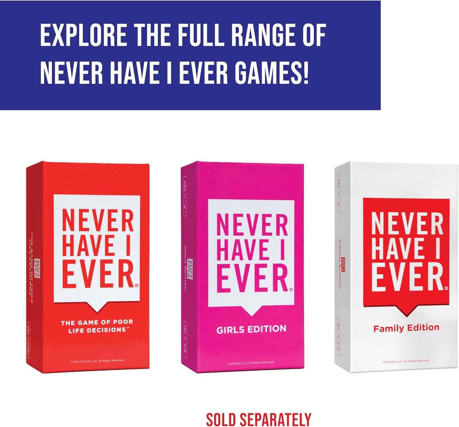 imageNever Have I Ever  The Ultimate Party Game for Bachelorette Parties Ladies Nights Girlfriends Game Nights and Social Gatherings  Paddles Included  Intended for Mature Adult Women Ages 17Classic Edition