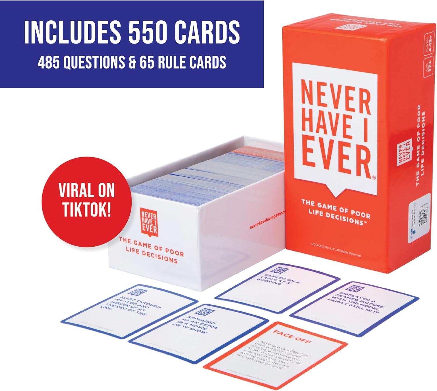 imageNever Have I Ever  The Ultimate Party Game for Bachelorette Parties Ladies Nights Girlfriends Game Nights and Social Gatherings  Paddles Included  Intended for Mature Adult Women Ages 17Classic Edition