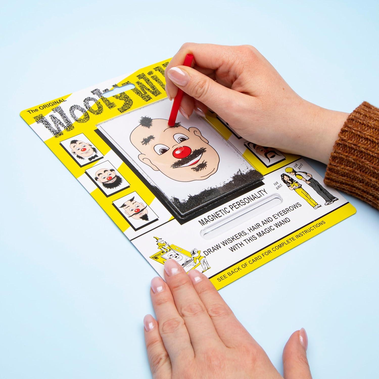imageOriginal Wooly Willy Magnetic Personalities  Drawing Kit Arts and Crafts Fidget Toys for Kids Draw on Woolys Face Portable Easy to Use Zero Mess Drawing ScreenFree Toys Ages 3