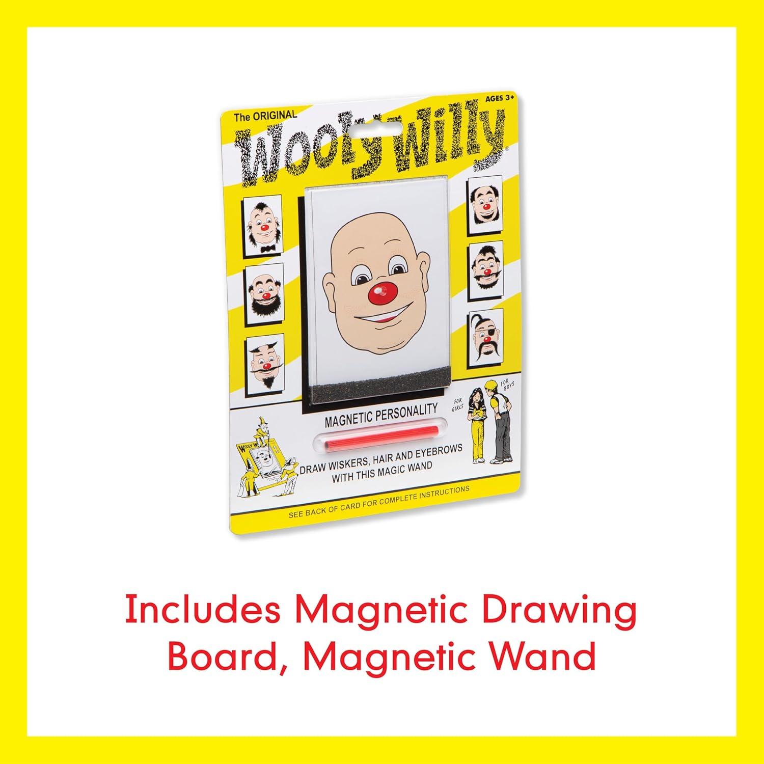 imageOriginal Wooly Willy Magnetic Personalities  Drawing Kit Arts and Crafts Fidget Toys for Kids Draw on Woolys Face Portable Easy to Use Zero Mess Drawing ScreenFree Toys Ages 3