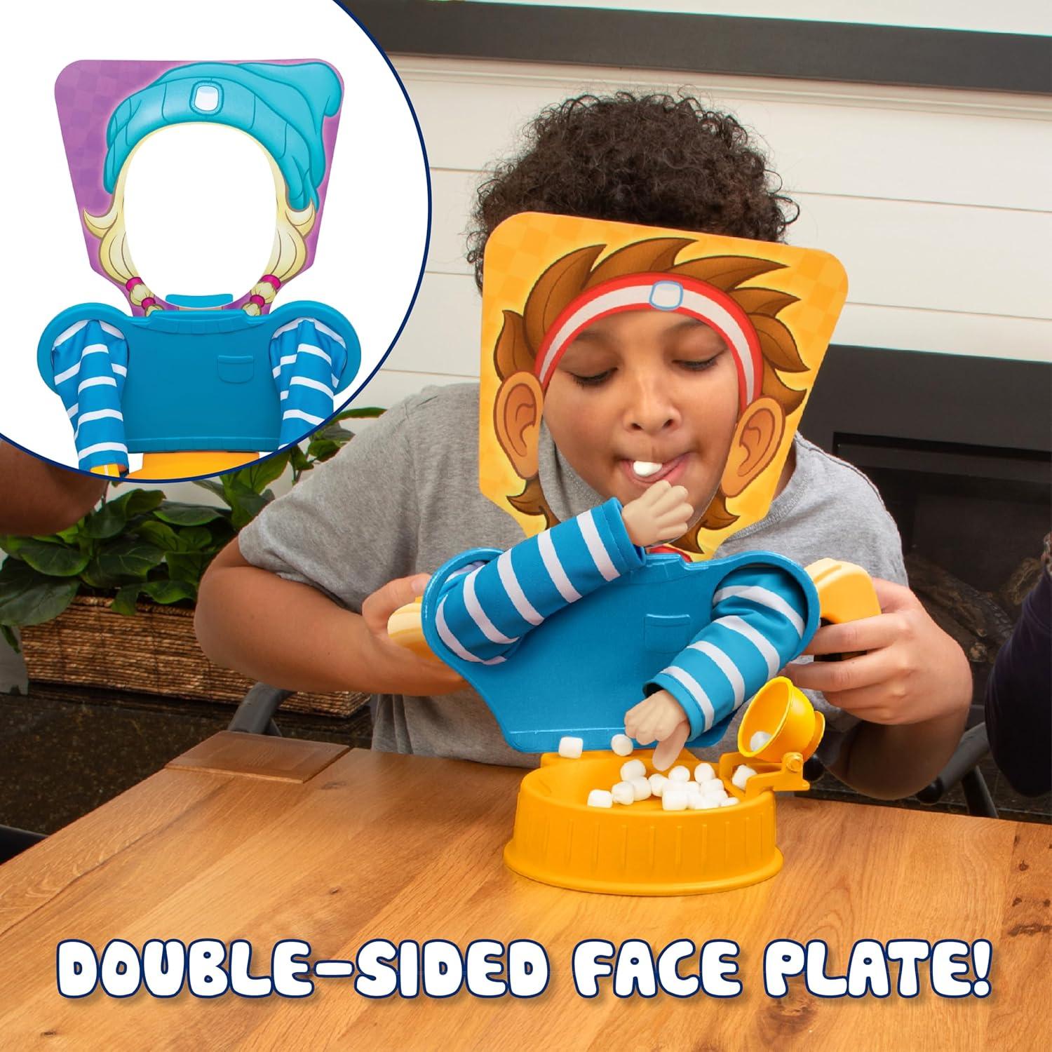 imagePlayMonster Dont Flush The Fish Game  HandEye Coordination Strategy Board Games for Family Game Night for Kids and Adults Easy Assembly Multiplayer Ages 4Marshmallow Madness