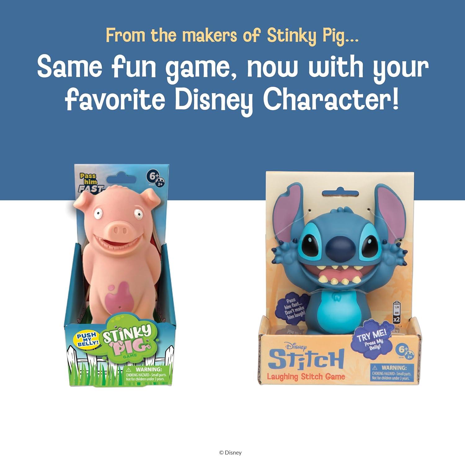imagePlayMonster Laughing Stitch Dice Games  Family Games Kids Games Travel Games Dice Set Disney Stitch Toys Make Sure to Pass Stitch Fast Family Games for Kids and Adults MultiPlayer Ages 6Stitch