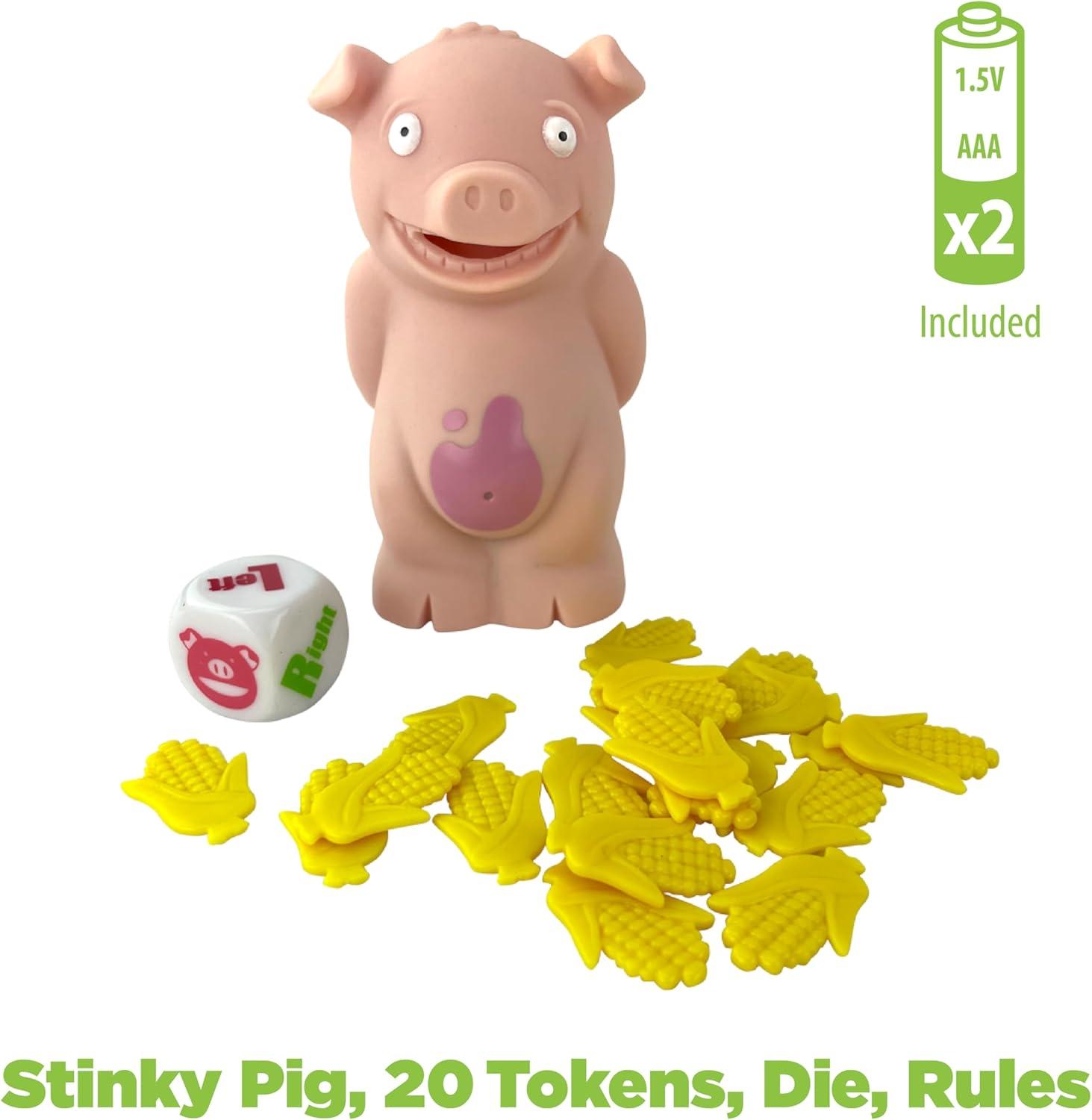 imagePlayMonster Laughing Stitch Dice Games  Family Games Kids Games Travel Games Dice Set Disney Stitch Toys Make Sure to Pass Stitch Fast Family Games for Kids and Adults MultiPlayer Ages 6Stinky Pig
