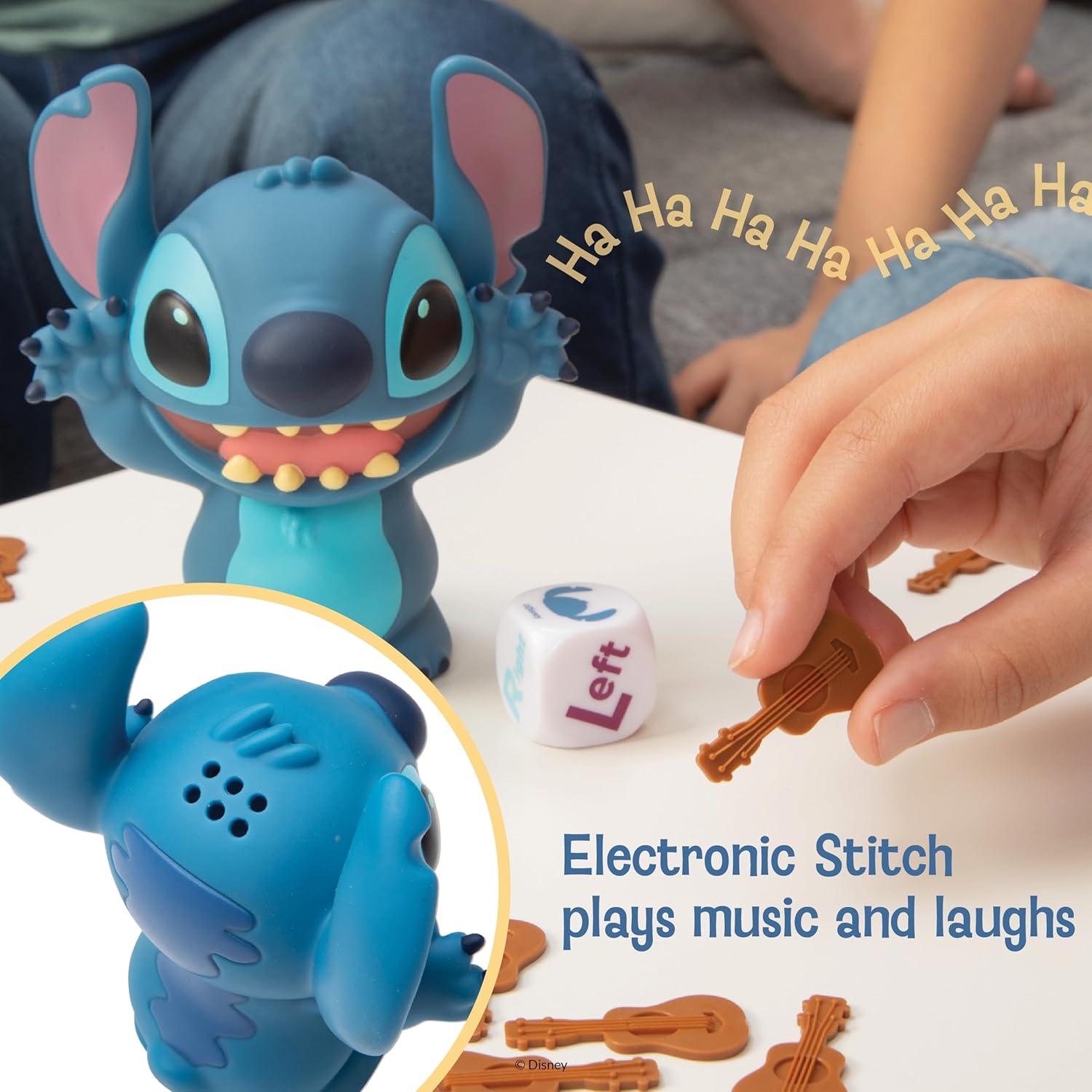 imagePlayMonster Laughing Stitch Dice Games  Family Games Kids Games Travel Games Dice Set Disney Stitch Toys Make Sure to Pass Stitch Fast Family Games for Kids and Adults MultiPlayer Ages 6Stitch