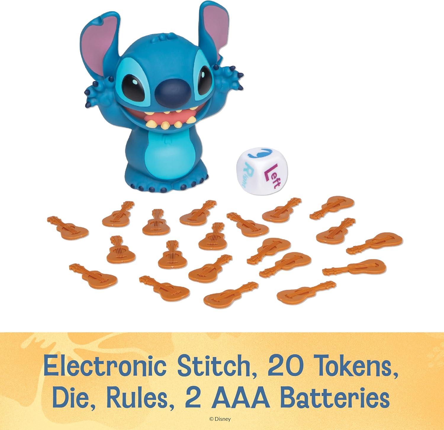 imagePlayMonster Laughing Stitch Dice Games  Family Games Kids Games Travel Games Dice Set Disney Stitch Toys Make Sure to Pass Stitch Fast Family Games for Kids and Adults MultiPlayer Ages 6Stitch
