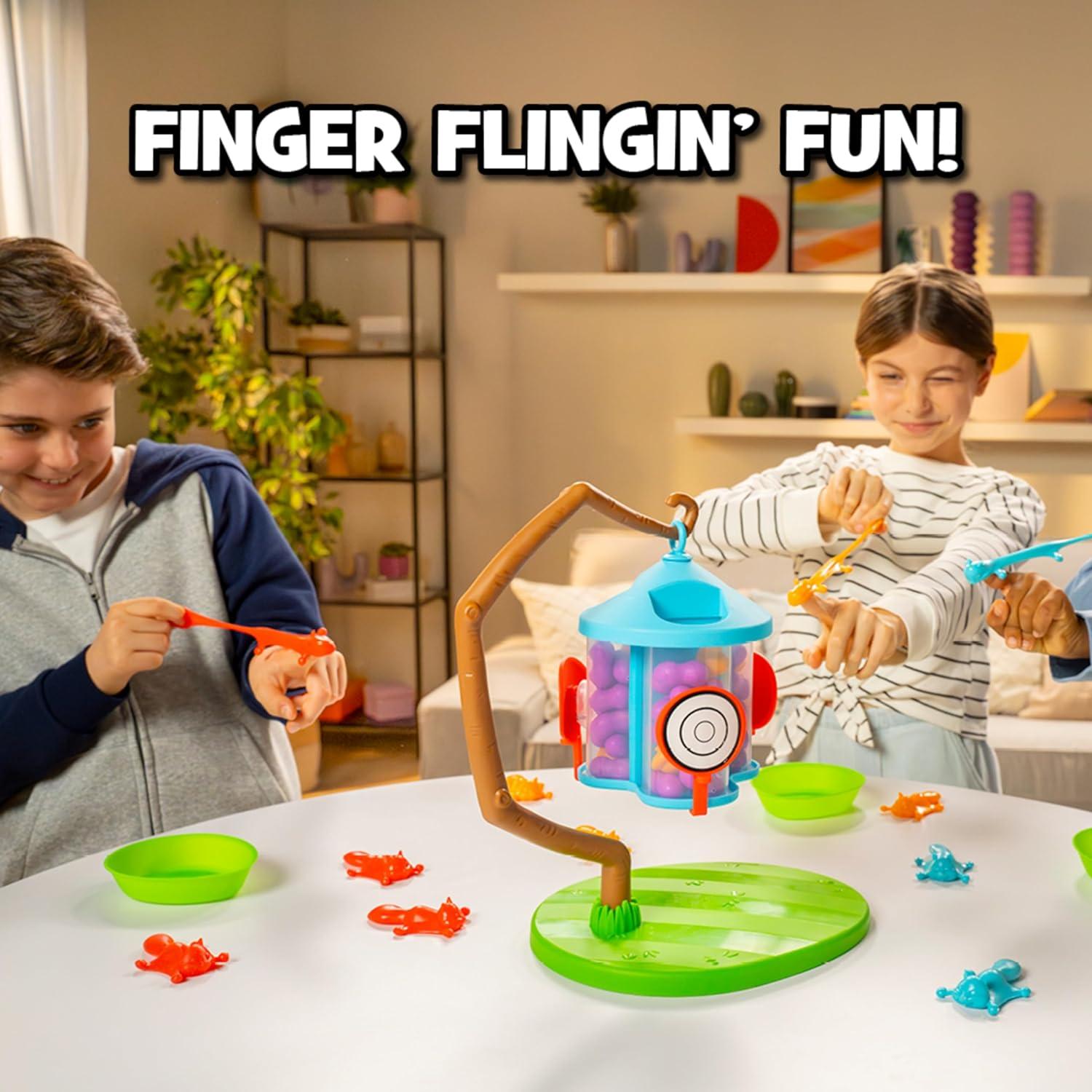 imagePlayMonster Ready Set Spaghetti Board Game  Kids Games Family Game MultiPlayer Board Games for Family Night Preschool Toys HandEyeCoordination Game Ages 6Squirrels