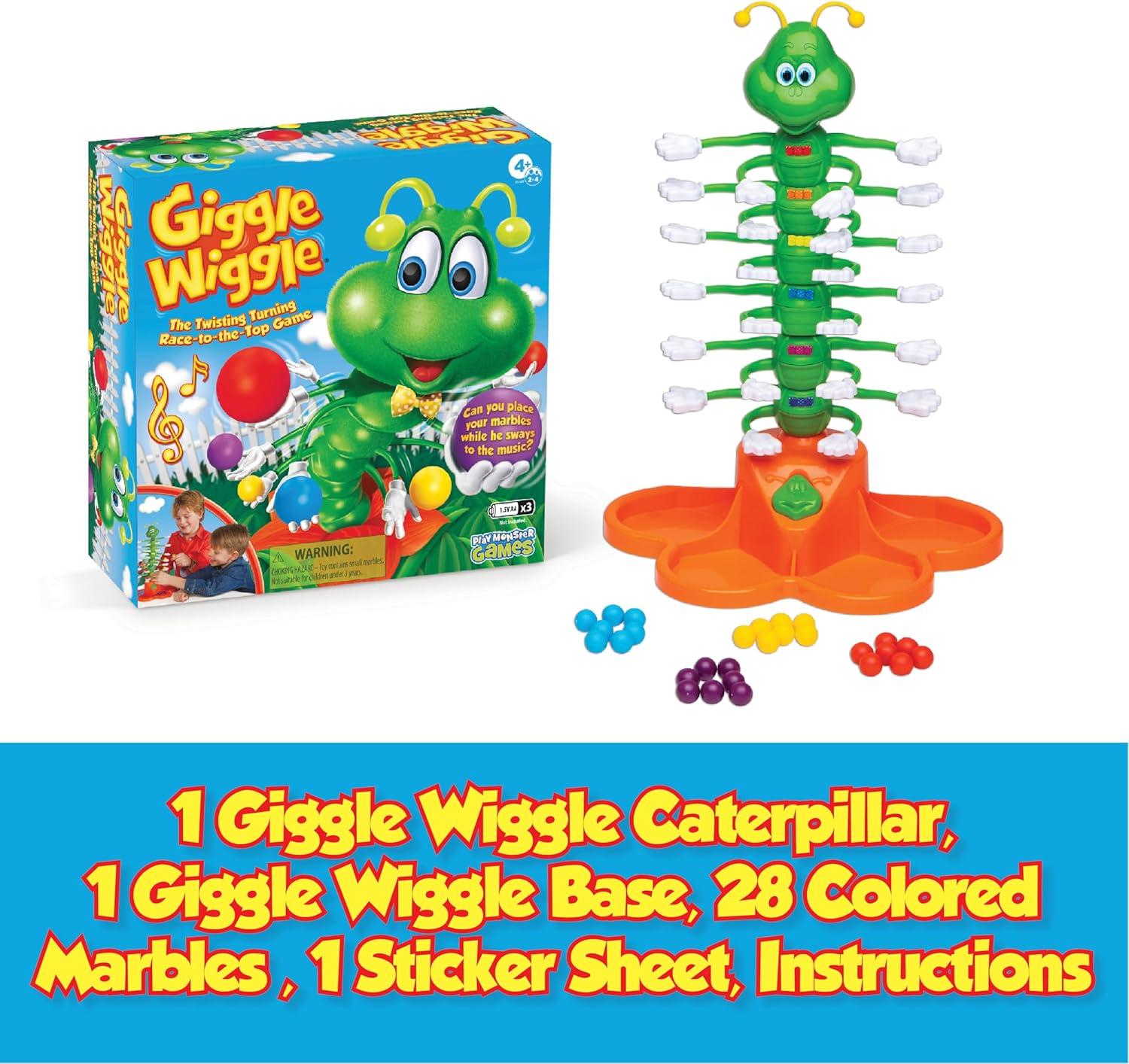 imagePlayMonster Ready Set Spaghetti Board Game  Kids Games Family Game MultiPlayer Board Games for Family Night Preschool Toys HandEyeCoordination Game Ages 6Giggle Wiggle