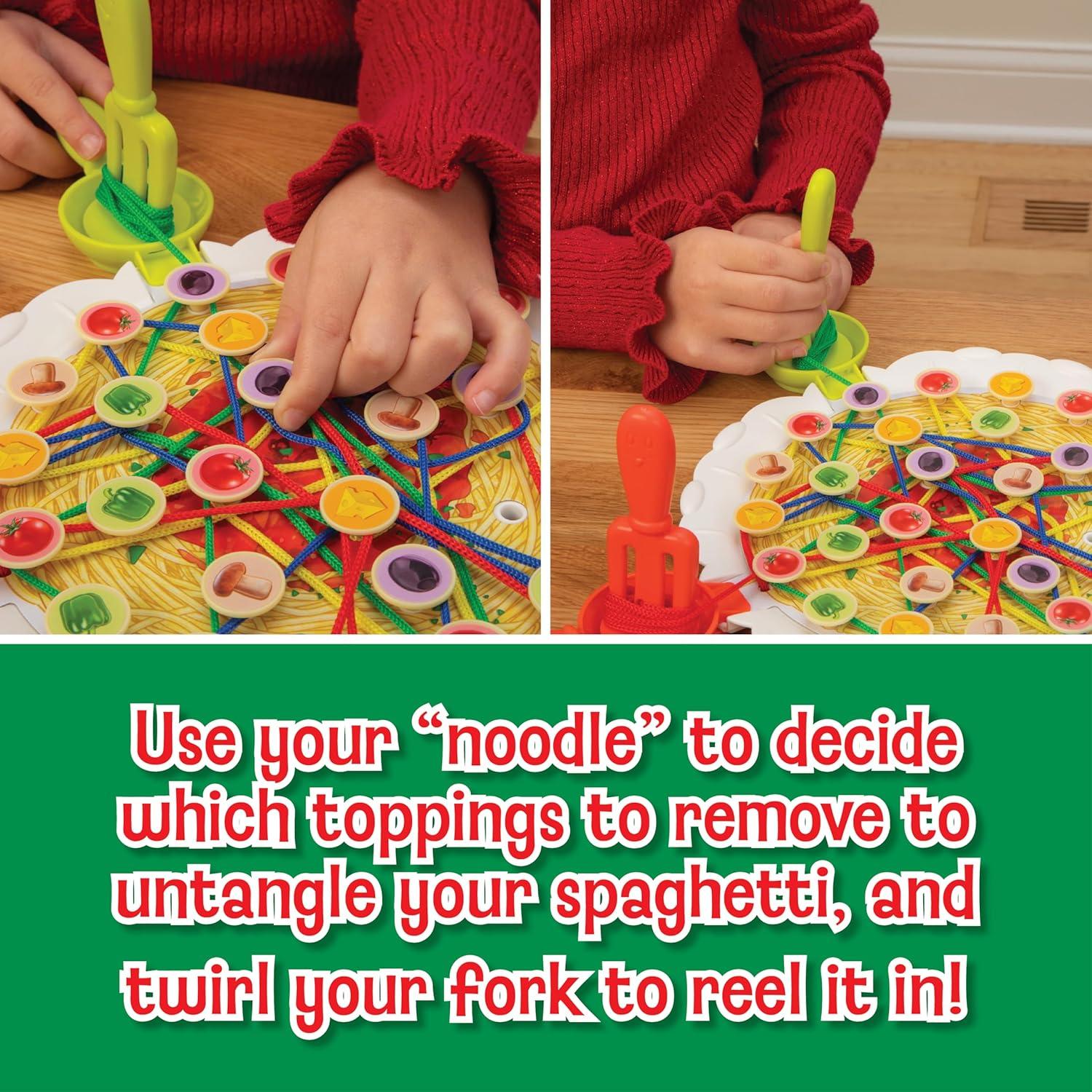 imagePlayMonster Ready Set Spaghetti Board Game  Kids Games Family Game MultiPlayer Board Games for Family Night Preschool Toys HandEyeCoordination Game Ages 6Ready Set Spaghetti
