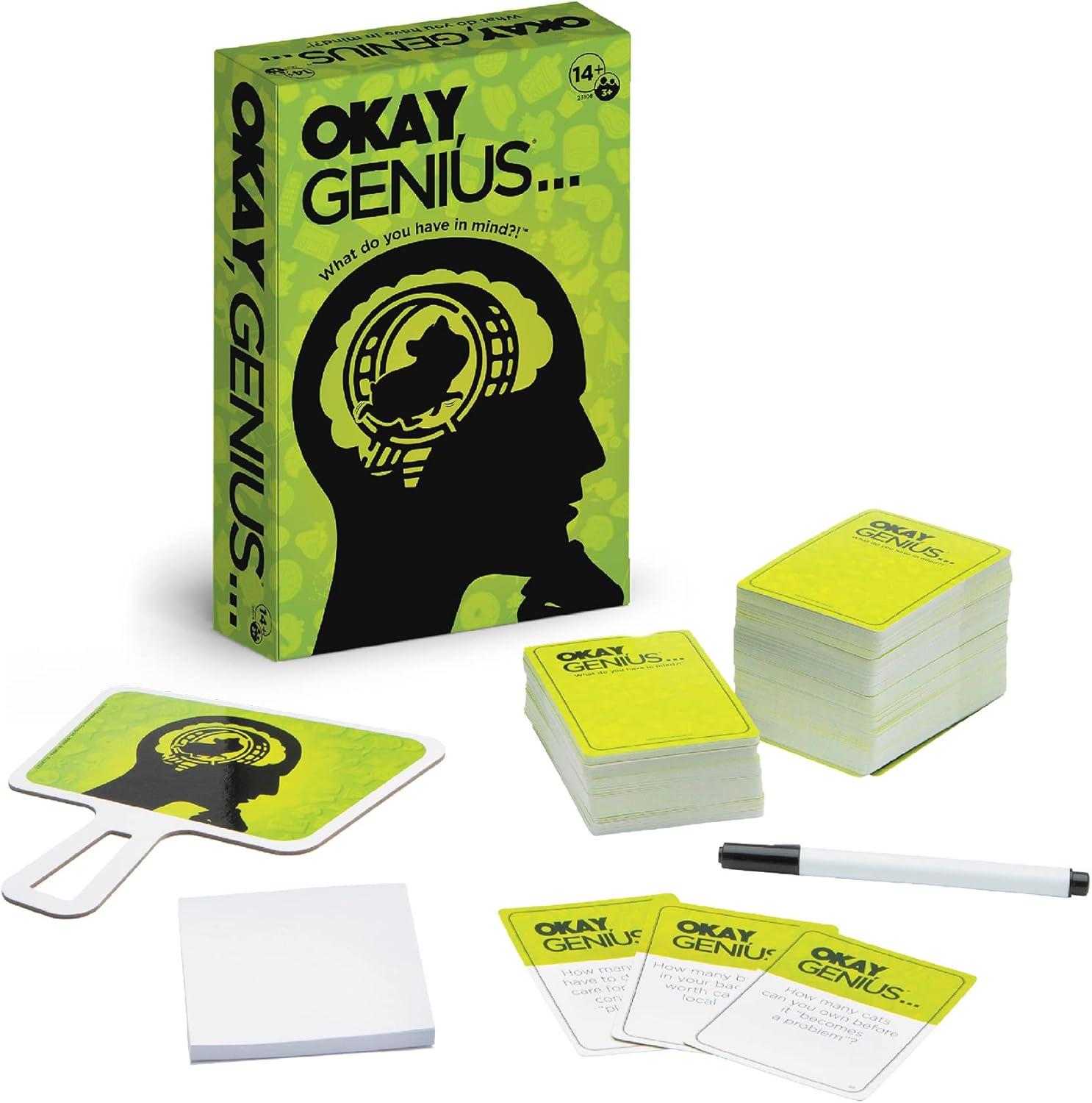 imagePlayMonster Swallow Your Words Card Games  Board Game for Family Game Night Sip It Say It Dont Spray It Multiplayer Game Guess The Phrase Before The Timer Runs Out Ages 8OK Genius