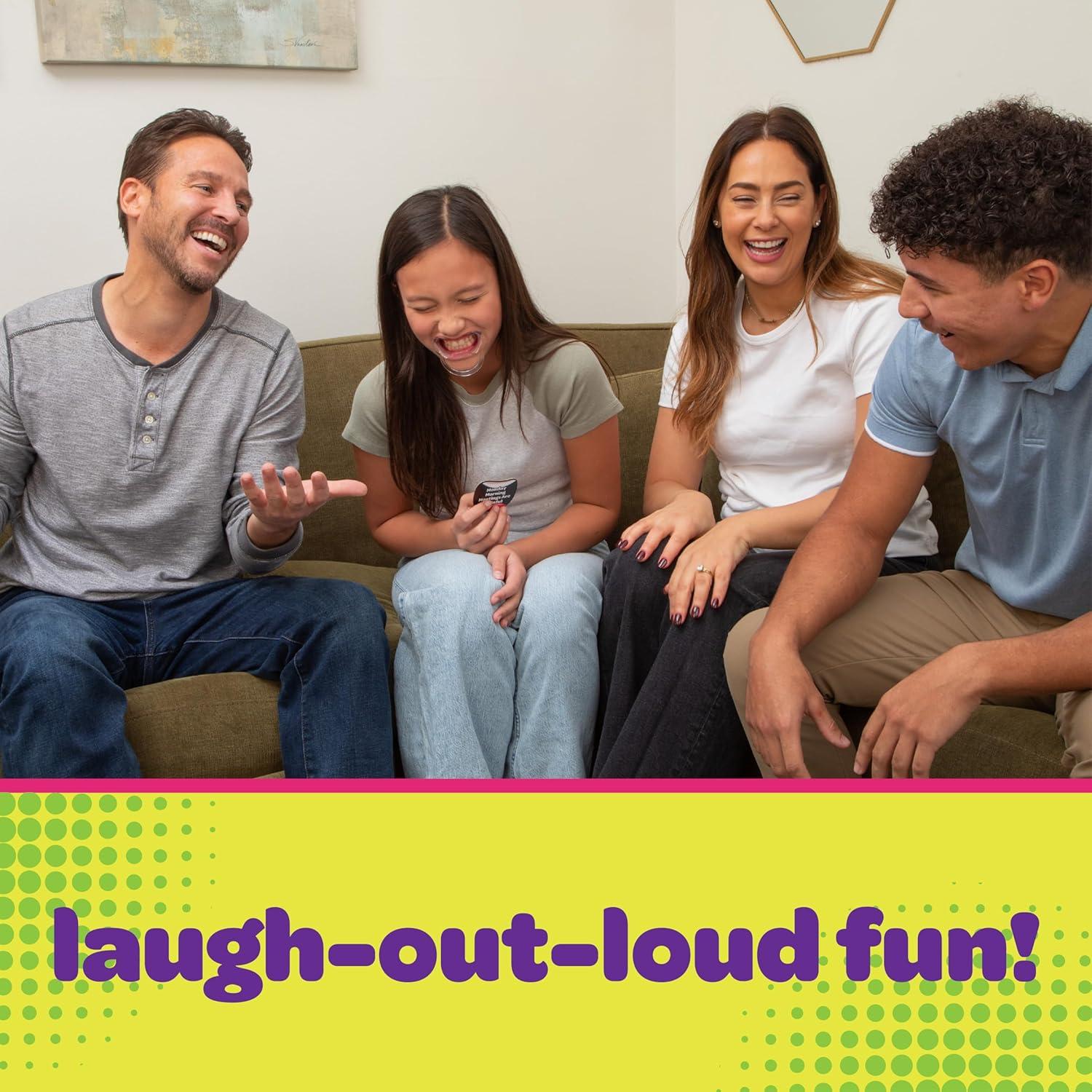 imagePlayMonster Swallow Your Words Card Games  Board Game for Family Game Night Sip It Say It Dont Spray It Multiplayer Game Guess The Phrase Before The Timer Runs Out Ages 8Mouth Off
