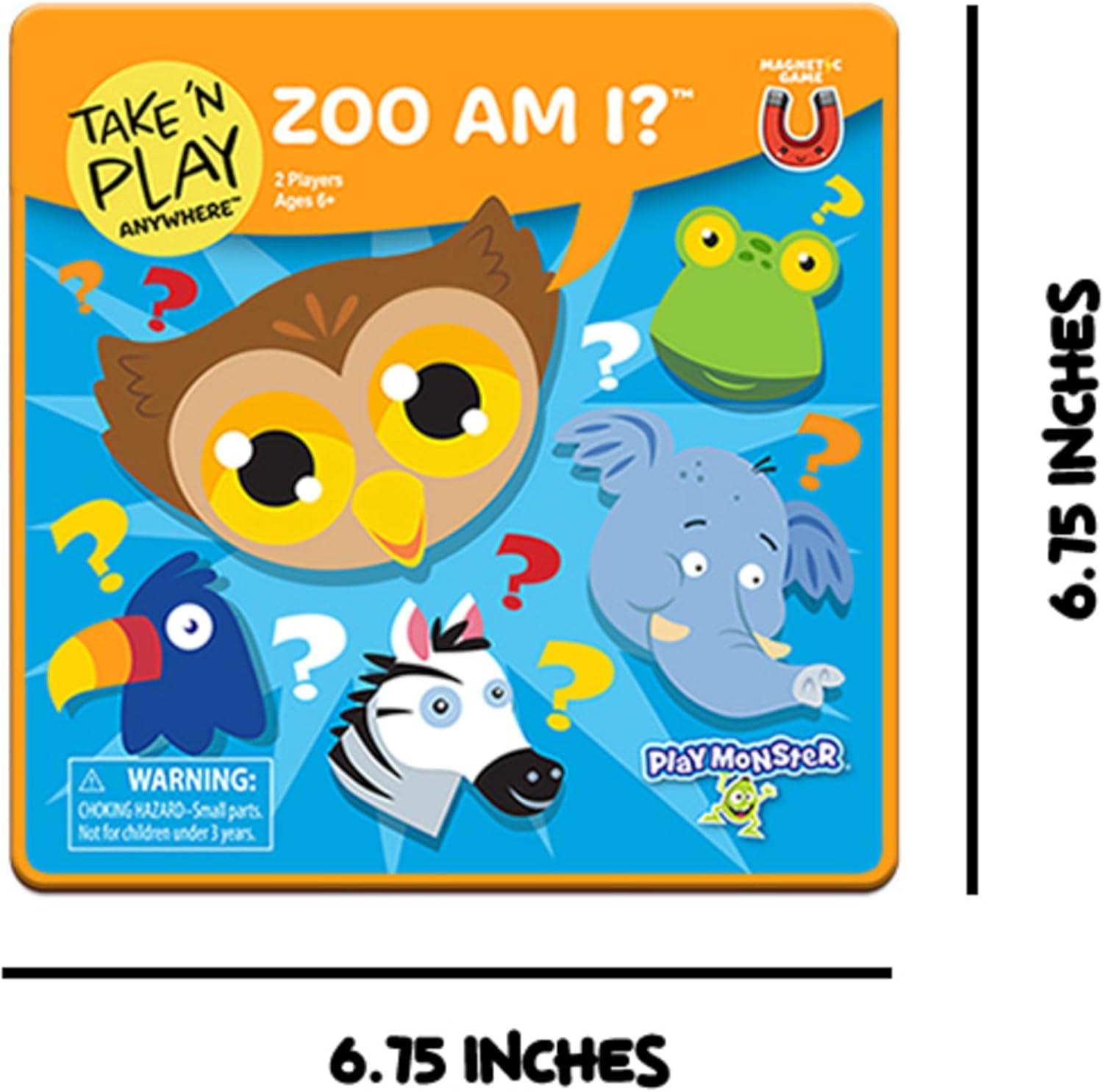 imagePlayMonster Take N Play Anywhere  Checkers  Magnetic Travel Game  Fun on The Go  for Ages 4Compact
