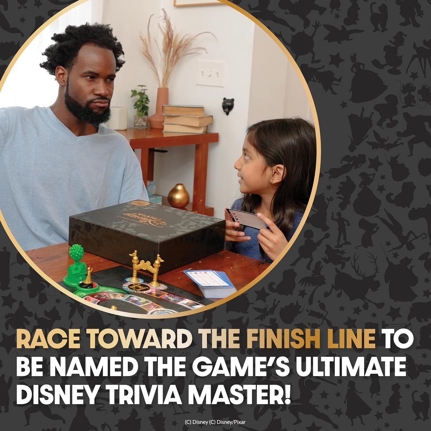 imagePlayMonster The Magical World of Disney Trivia Games  Board Games for Family Night Family Games MultiPlayer Board Game Family Board Game Travel Games Disney Game Ages 6Classic