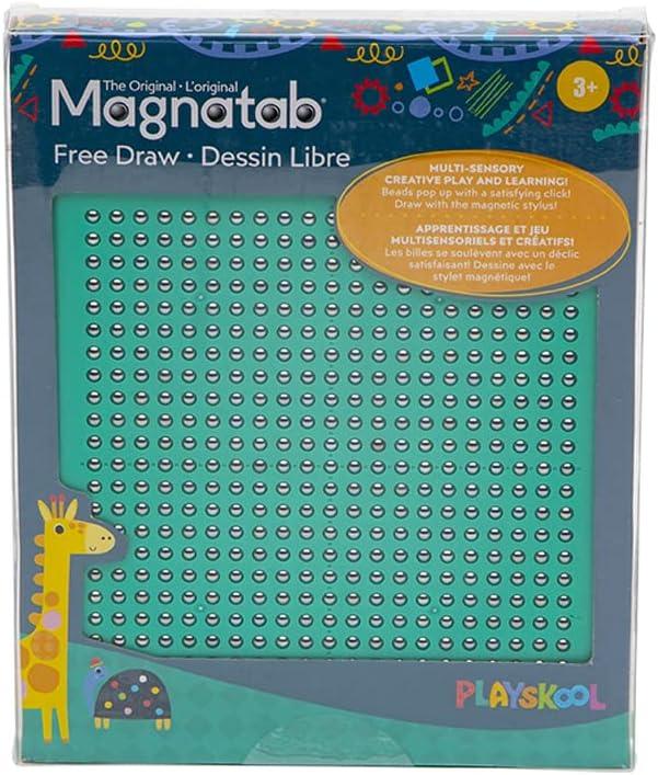 imagePlayskool Magnatab  GlowinTheDark  Learning and Sensory Drawing Tool  for Kids Ages 3 and UpFree Draw