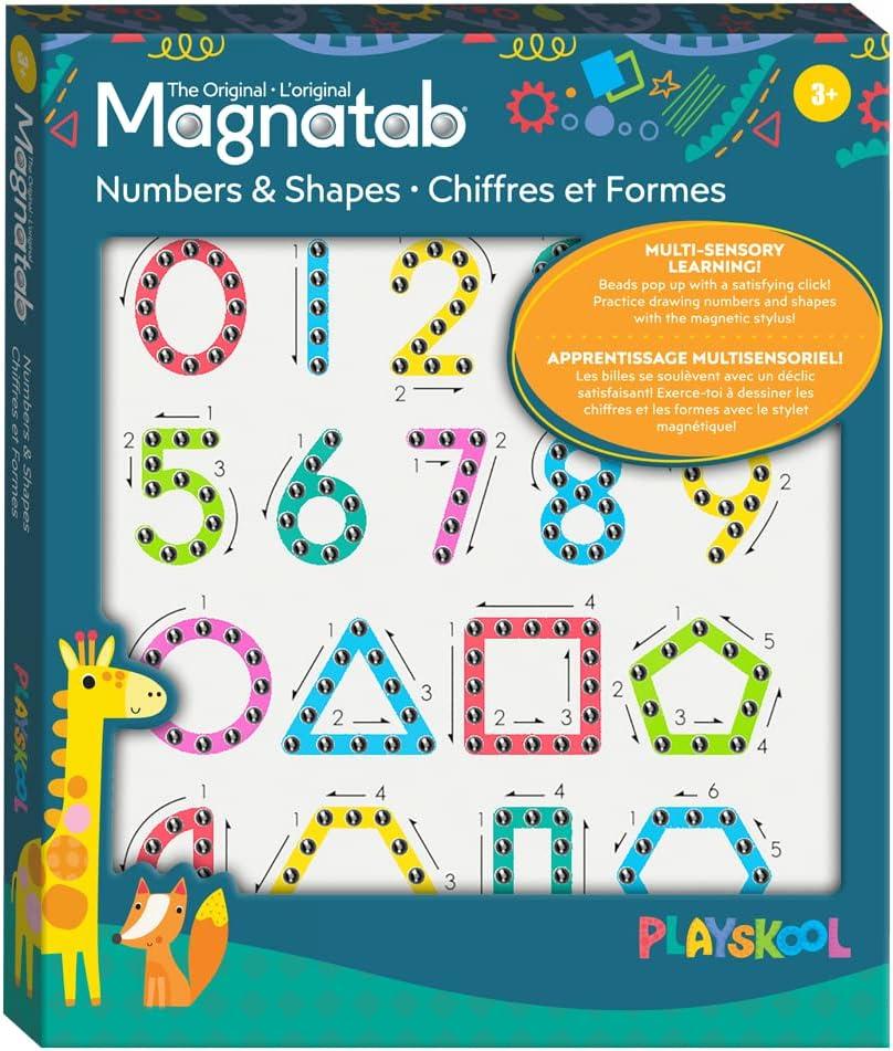 imagePlayskool Magnatab  GlowinTheDark  Learning and Sensory Drawing Tool  for Kids Ages 3 and UpNumbers