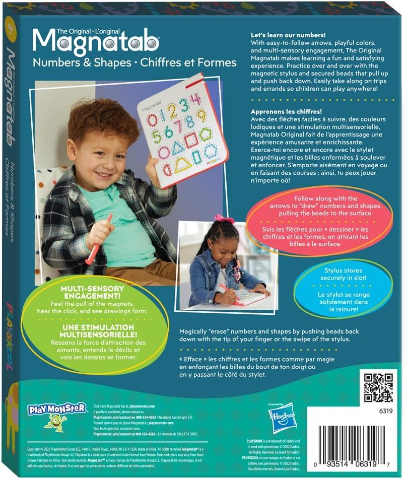 imagePlayskool Magnatab  GlowinTheDark  Learning and Sensory Drawing Tool  for Kids Ages 3 and UpNumbers