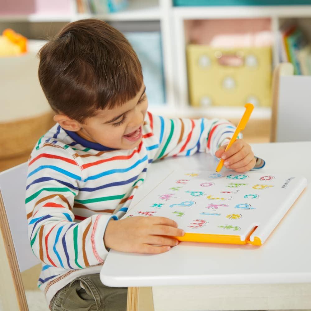 imagePlayskool Magnatab  GlowinTheDark  Learning and Sensory Drawing Tool  for Kids Ages 3 and Upa to z Lowercase