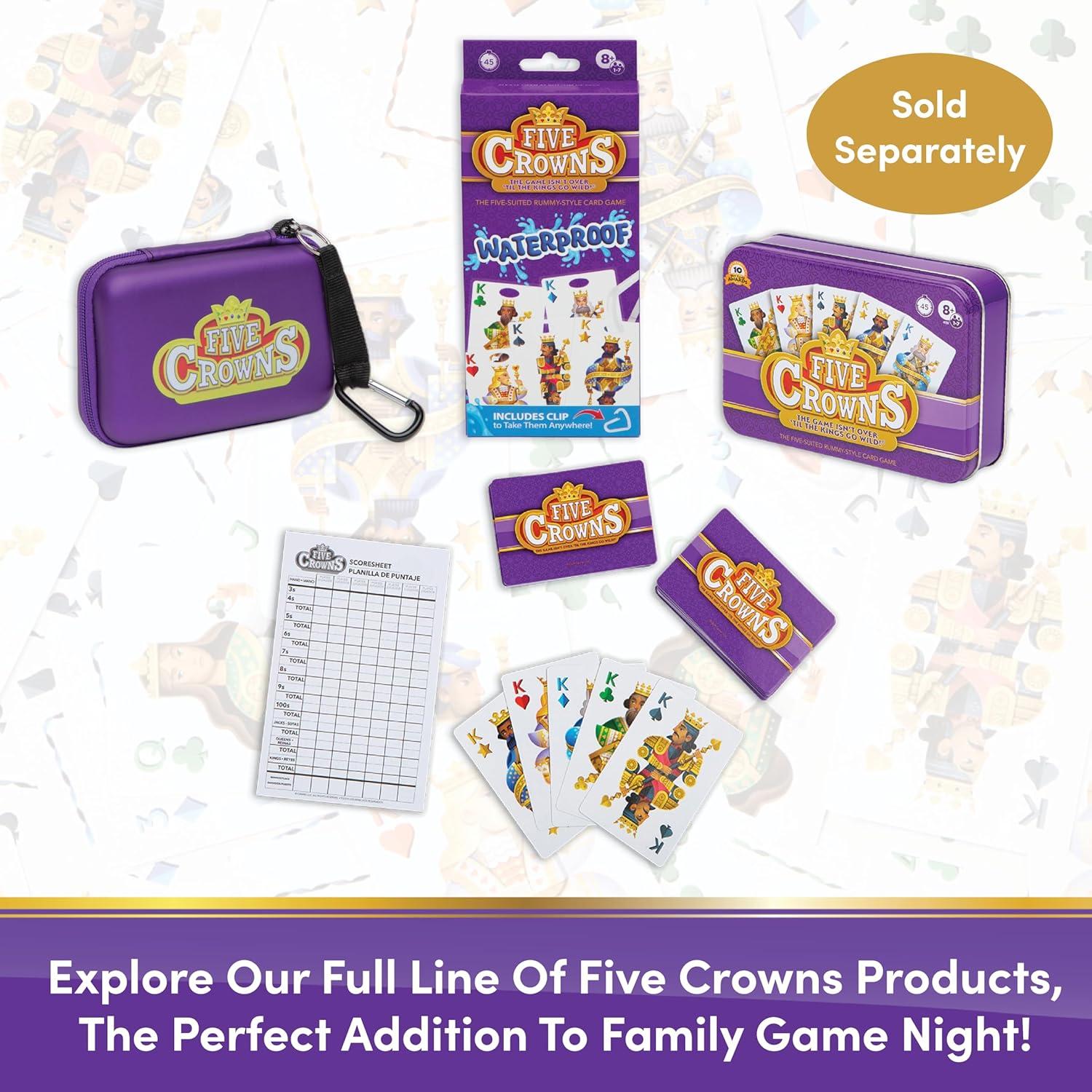 imageSET Card Games for Kids  Collectors Tin Matching Game Learning Games Fun Family Games Game Night Travel Games Memory Game Learning Game MultiPlayer Card Game of Visual Perception Ages 6Five Crowns