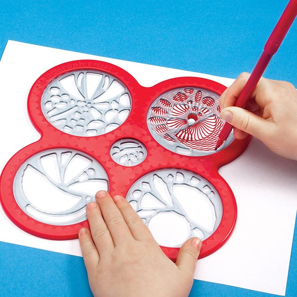 imageSpirograph  Deluxe Set  Spiral Art Drawing Kit  The Classic Way to Make Countless Amazing Designs  For Kids Ages 8Cyclex
