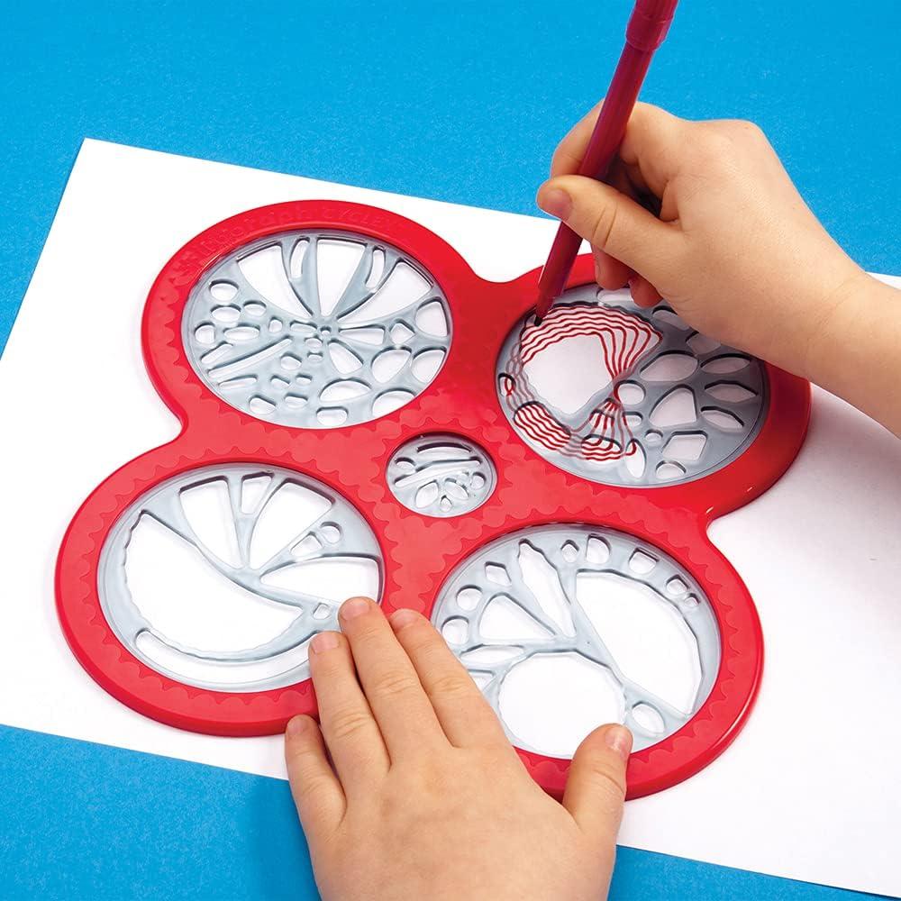 imageSpirograph  Deluxe Set  Spiral Art Drawing Kit  The Classic Way to Make Countless Amazing Designs  For Kids Ages 8Cyclex
