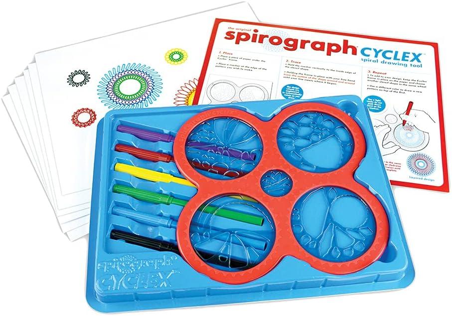 imageSpirograph  Deluxe Set  Spiral Art Drawing Kit  The Classic Way to Make Countless Amazing Designs  For Kids Ages 8Cyclex