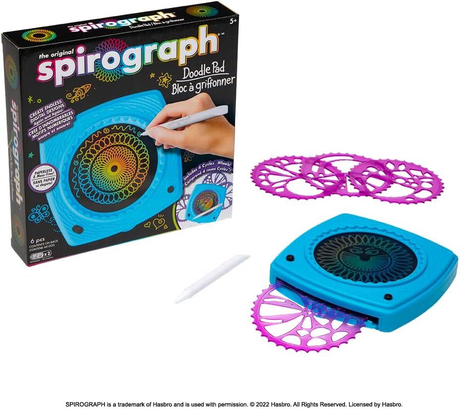 imageSpirograph Mandala Maker  The Easy Way to Make Countless Amazing Mandala Designs  Design Mandala Art  Ages 8Doodle Pad