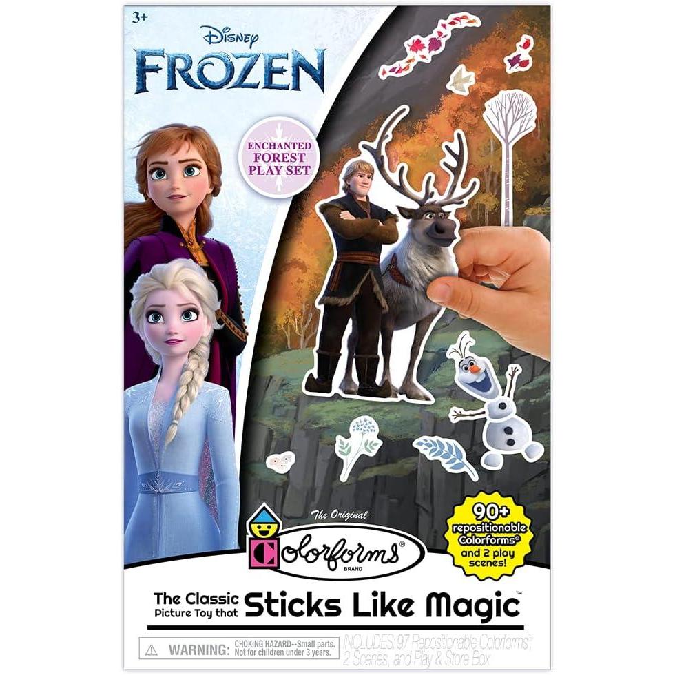 imageColorforms Bluey Set  Repositionable Pieces Stick Like Magic  Scenes and Pieces from The Show Bluey for Storytelling Imaginative Play  Ages 3Frozen