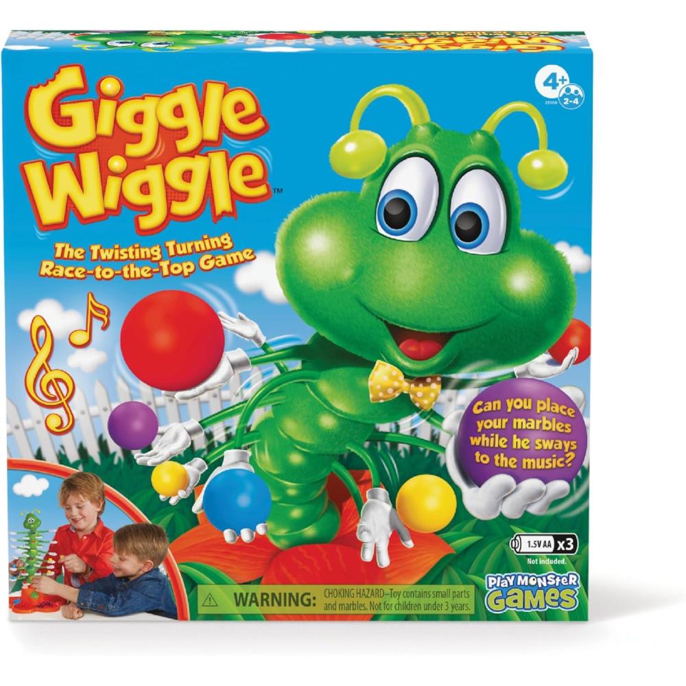 imagePlayMonster Ready Set Spaghetti Board Game  Kids Games Family Game MultiPlayer Board Games for Family Night Preschool Toys HandEyeCoordination Game Ages 6Giggle Wiggle