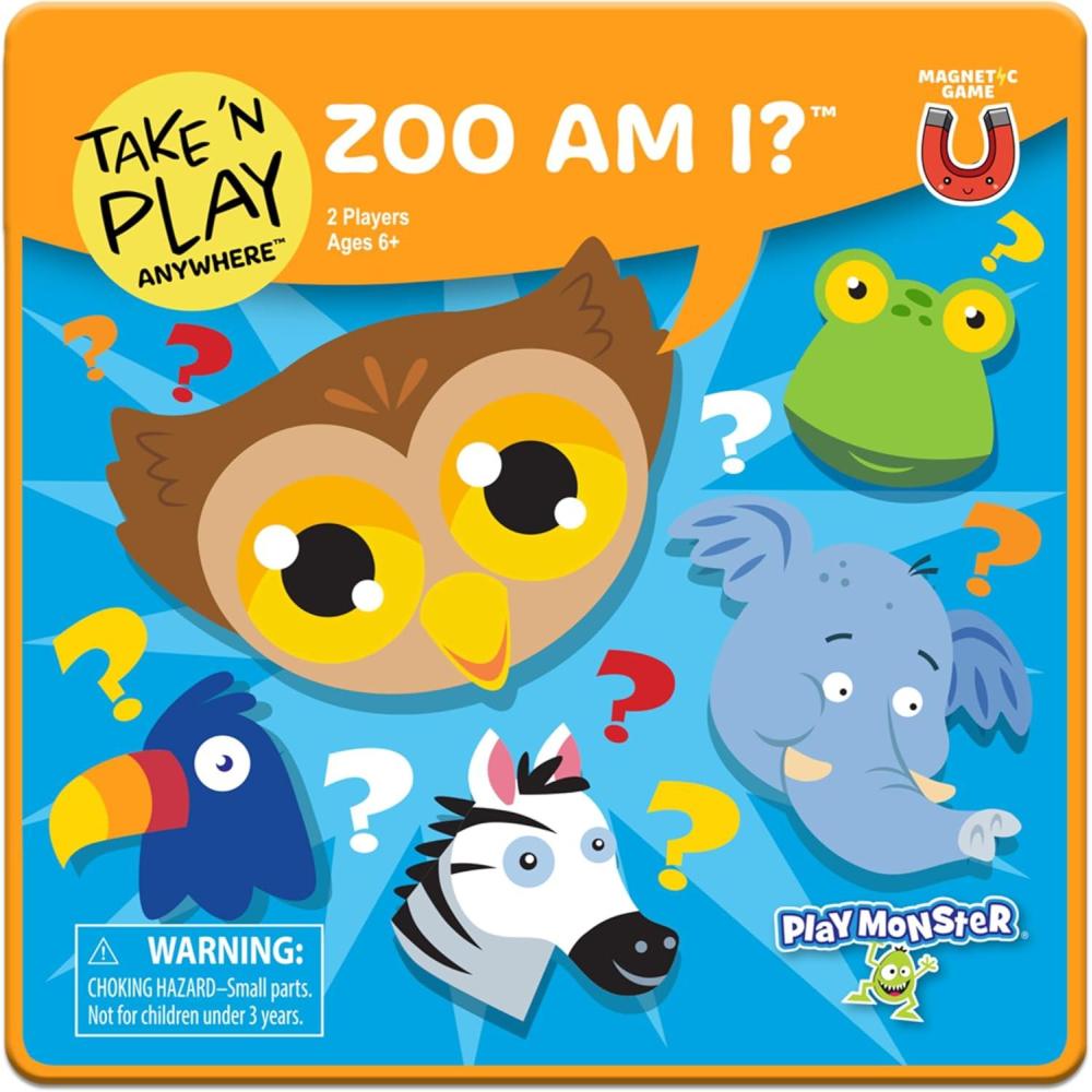 imagePlayMonster Take N Play Anywhere  Checkers  Magnetic Travel Game  Fun on The Go  for Ages 4Compact